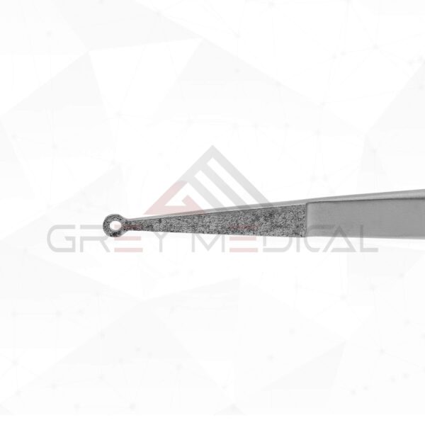 Ring tip Forceps - Round Handle