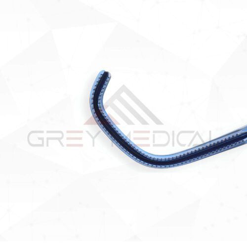 Satinsky Clamp - Angled Debakey Atraumatic Jaw