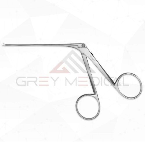 Shea Micro-Ear Scissors, 2.4 X 1.6 X 7.0mm, Curved Left