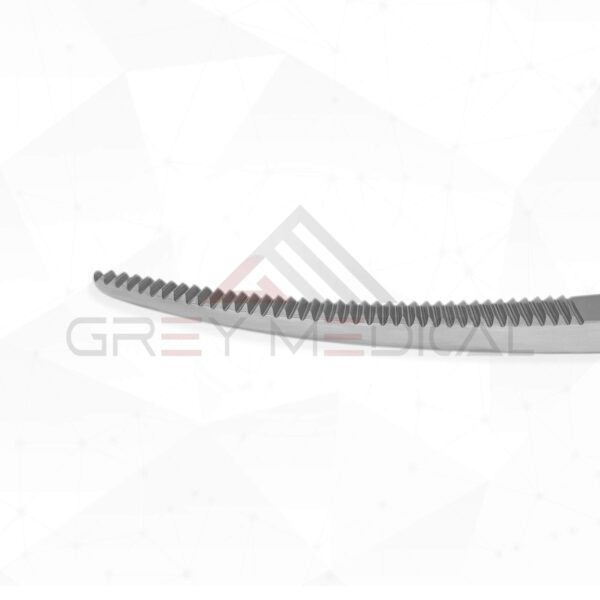 Vascular Forceps - Curved Serrated jaws