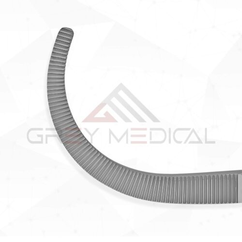Vascular Forceps - Fully Curved Serrated jaws