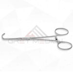 Baby Vascular Clamps - Angled Cooley Atraumatic jaws