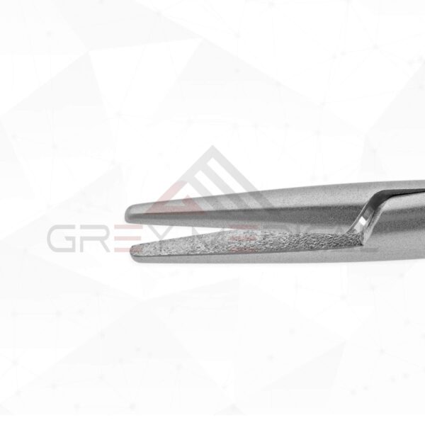Castroviejo Micro Needle Holder - Flat Serrated Handle (Stainless Steel)