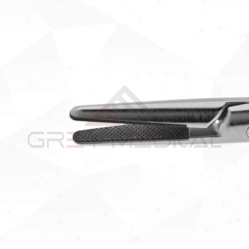 Castroviejo Micro Needle Holder - Flat Serrated Handle (TC)