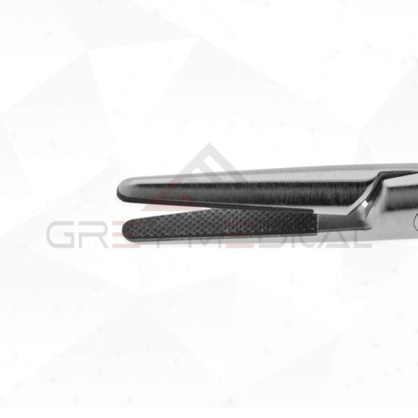 Castroviejo Micro Needle Holder - Flat Serrated Handle (TC)
