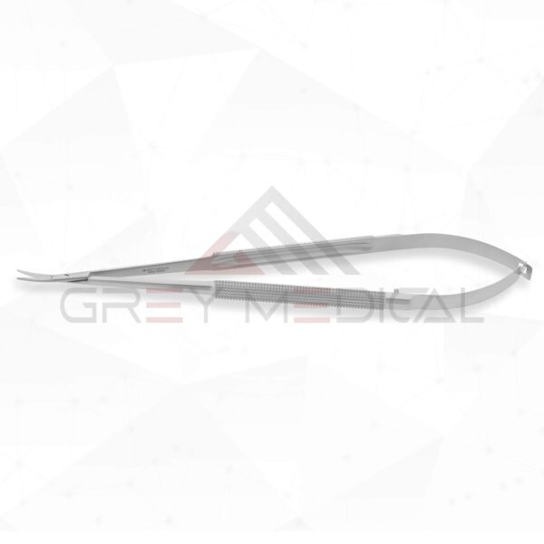 Micro Blunt Fine Scissors (Curved) - Round Handle