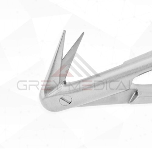 Micro Fine Scissors (V-Neck) - Flat Handle