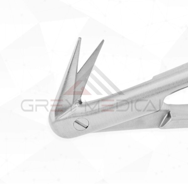Micro Fine Scissors (V-Neck) - Flat Handle