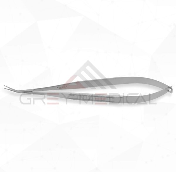 Micro Sharp Fine Scissors - Angled on Flat