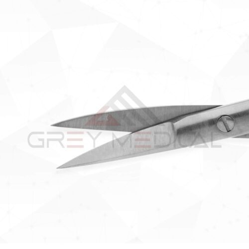 Micro Sharp Fine Scissors (Curved) - Round Handle