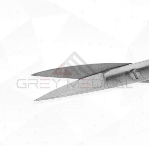 Micro Sharp Fine Scissors (Curved) - Round Handle