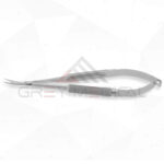 Micro Sharp Fine Scissors (Curved) - Round Handle