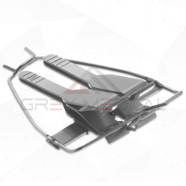 Microvascular Double Clamps Approximator With Frame For Veins