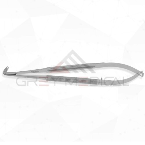 Potts Fine Scissors (125° Angled) - Round Handle