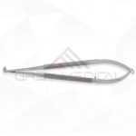 Potts Fine Scissors (90° Angled) - Round Handle
