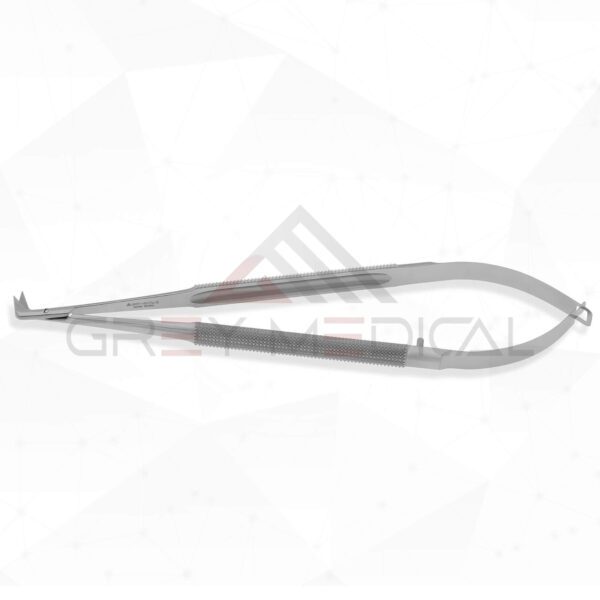 Potts Fine Scissors (90° Angled) - Round Handle 2 Potts Fine Scissors (90° Angled) - Round Handle
