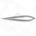 Potts Fine Scissors (Angled) - Flat Handle