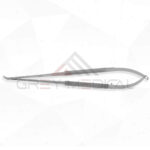 Potts Fine Scissors (Angled) - Round Handle