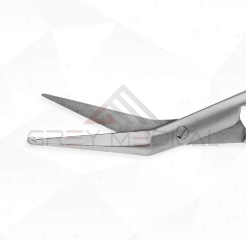 Potts Sharp Fine Scissors with Beaded Tip - Round Handle