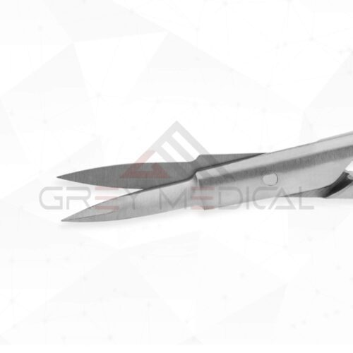 Vannas Blade Micro Scissors - Flat Handle