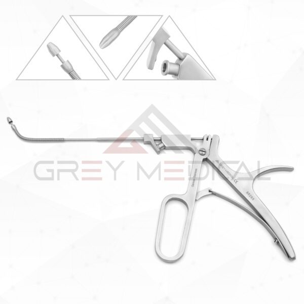 Hosemann Frontal Sinus Nasal Recess Punch Forceps