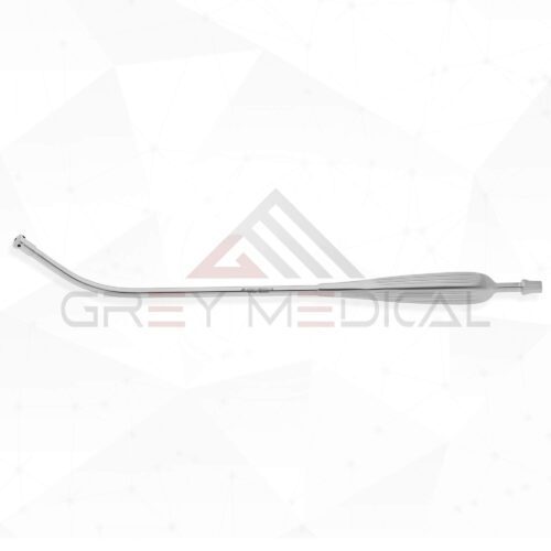 Angled Fell Suction Instrument - 8mm Removable Tip