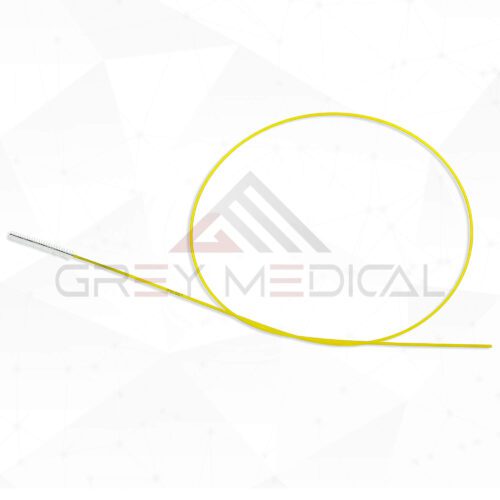 Brush Set for Curved Suction Instrument - 47.5cm x 3mm, Yellow