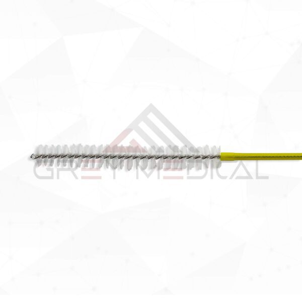 Brush Set for Curved Suction Instrument - 47.5cm x 3mm, Yellow