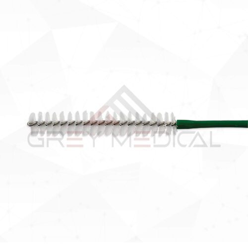 Brush Set for Curved Suction Instrument - 47.5cm x 4mm, Green