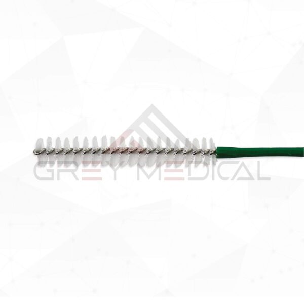Brush Set for Curved Suction Instrument - 47.5cm x 4mm, Green