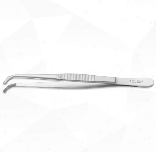 Curved Dressing Forceps