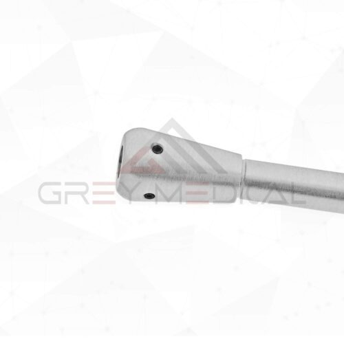 Curved Suction Instrument - 3.2mm Removable Tip