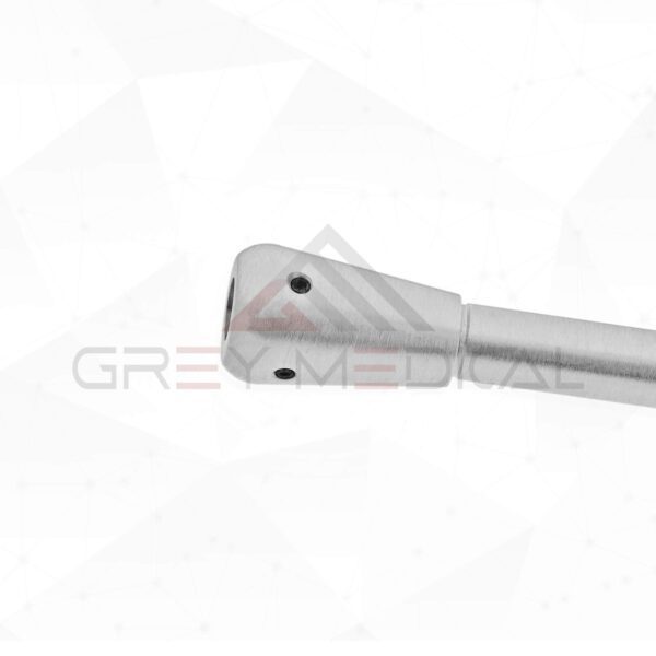 Curved Suction Instrument - 3.2mm Removable Tip