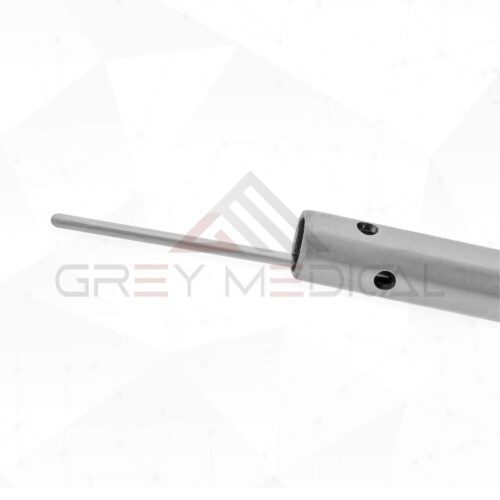 Curved Suction Instrument - 5mm Built-In Tip