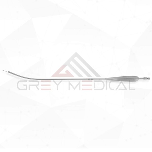 Curved Suction Instrument - 5mm Built-In Tip