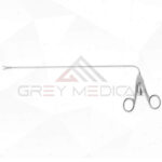 Delicate Center-Action Bronchoscopic Forceps - Fenestrated, Cupped Grasping