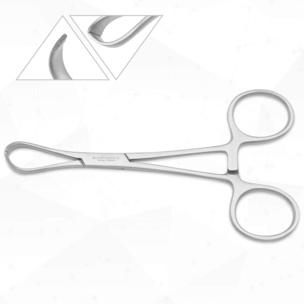 Edna Non-Perforating Towel Clamps