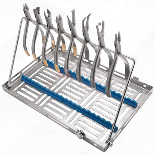 Gammafix cinc sterilization tray with rack