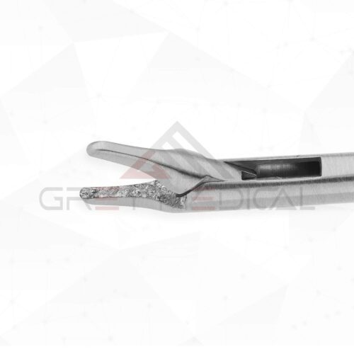 MIS CABG Needle Holder - TC Coated Jaws