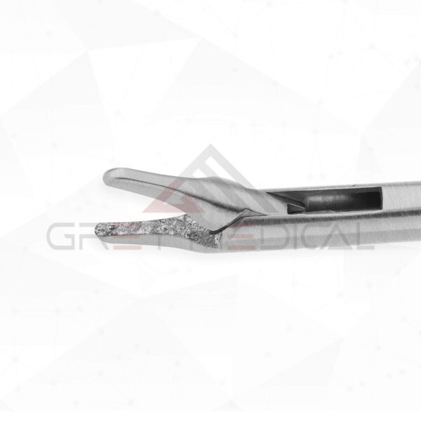 MIS CABG Needle Holder - TC Coated Jaws