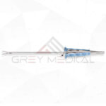 MIS Dual Action DeBakey Forceps - 1x2 Teeth, With Lock