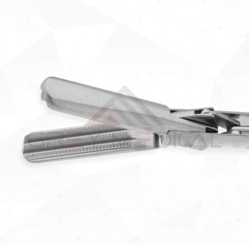 MIS Dual Action DeBakey Forceps - Straight, 2x3 Teeth