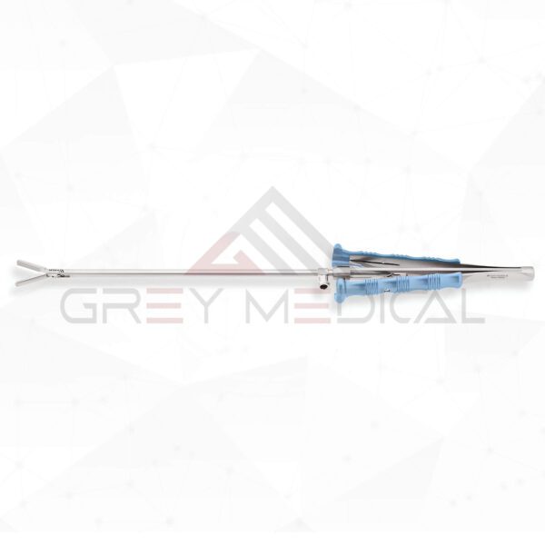 MIS Dual Action DeBakey Forceps - Straight, 2x3 Teeth 2 MIS Dual Action DeBakey Forceps - Straight, 2x3 Teeth