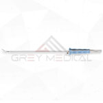 MIS Single Action DeBakey Forceps - 45° Angled 1x2 Teeth