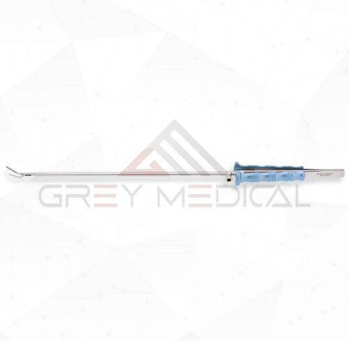 MIS Single Action DeBakey Forceps - 45° Angled 1x2 Teeth