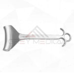 Ring Handle Doyen Retractor & Chain With Weight