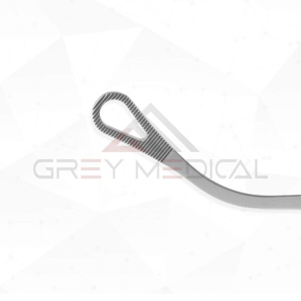 VATS Foerster Forceps - Curved, With Ratchet