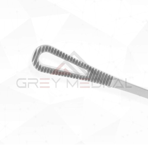 VATS Foerster Forceps - Curved, Without Ratchet