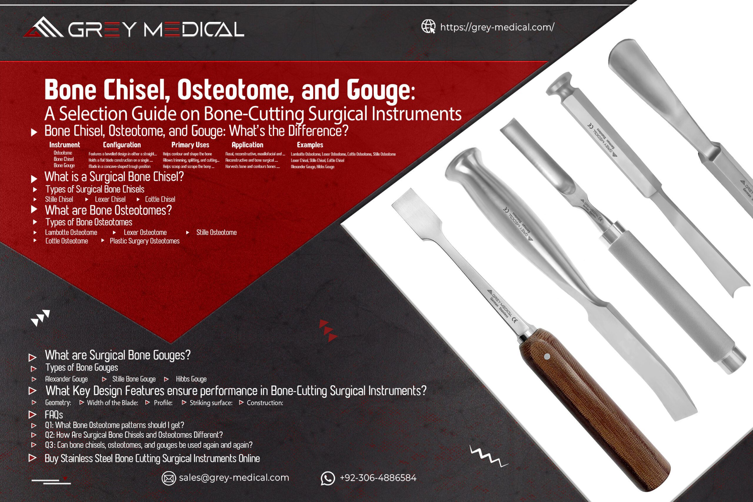 Bone Chisel Osteotome