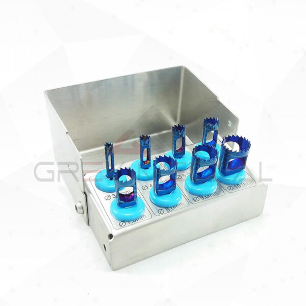 Dental Implant Bone Trephine Drills Kit ( 8 Pcs )